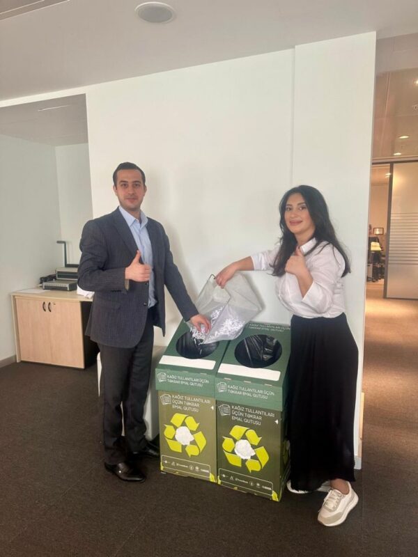Earth Day: paper recycling at Moore Azerbaijan
